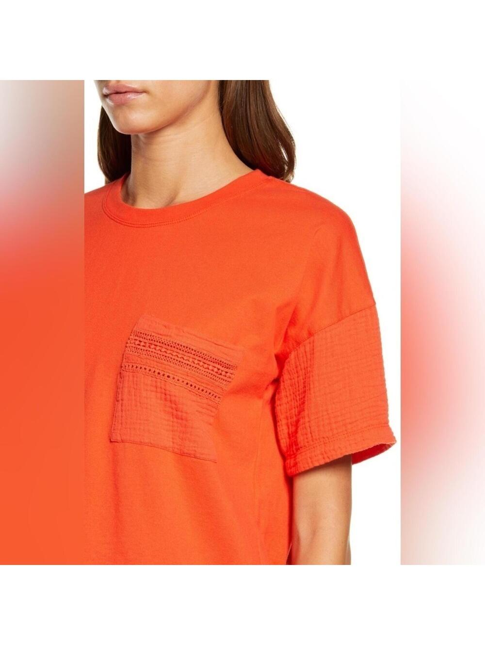PJ Salvage ladies gauzin around s/s tee XL